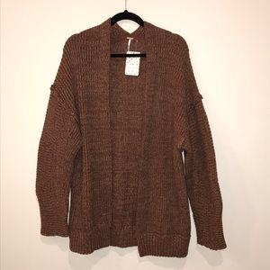 Free People High Hopes Cardigan in Mariposa Combo